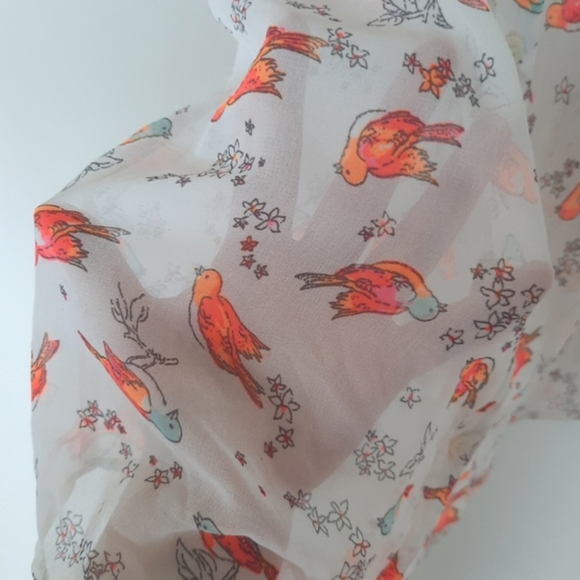 SO | Sheer Sleeveless Button-Up, Medium (Juniors), Like New - Picture 4 of 11